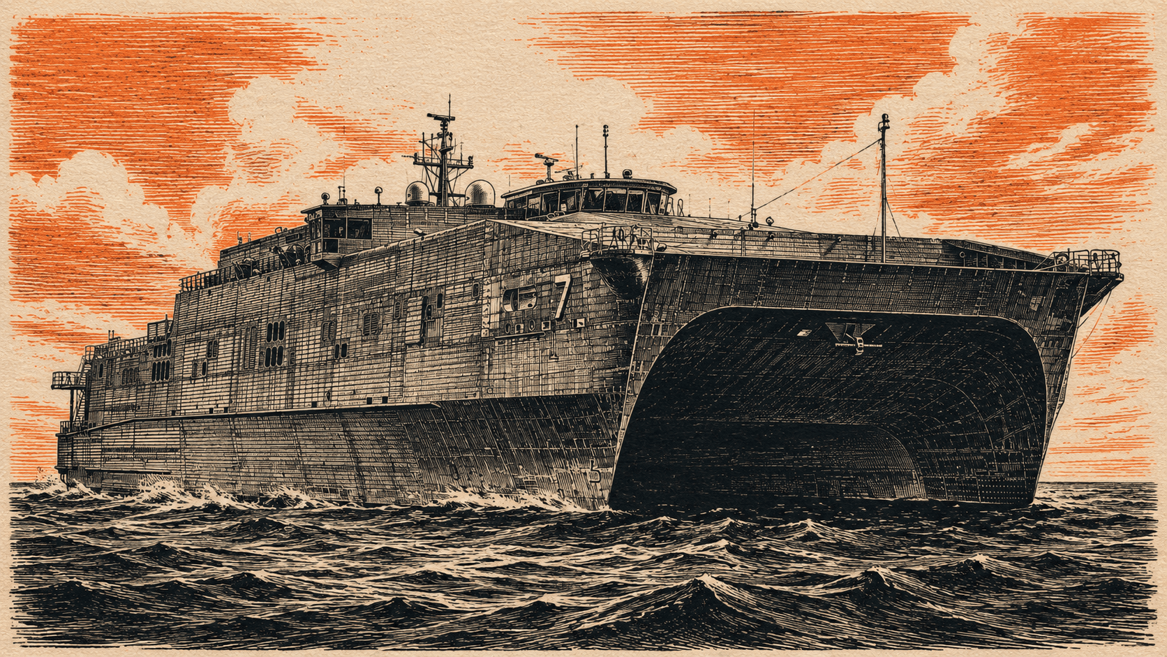 USNS Carson City illustration